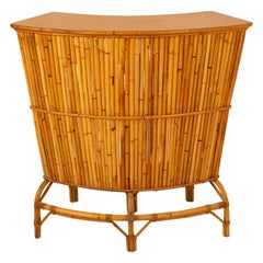 Mid-Century Bamboo Cocktail Bar, Spain, 1960's