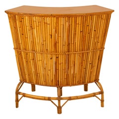 Mid-Century Bamboo Cocktail Bar, Spain, 1960's