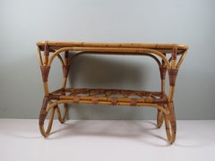 Mid-Century Bambus Couchtisch, Rohe Noordwolde, 1960er Jahre