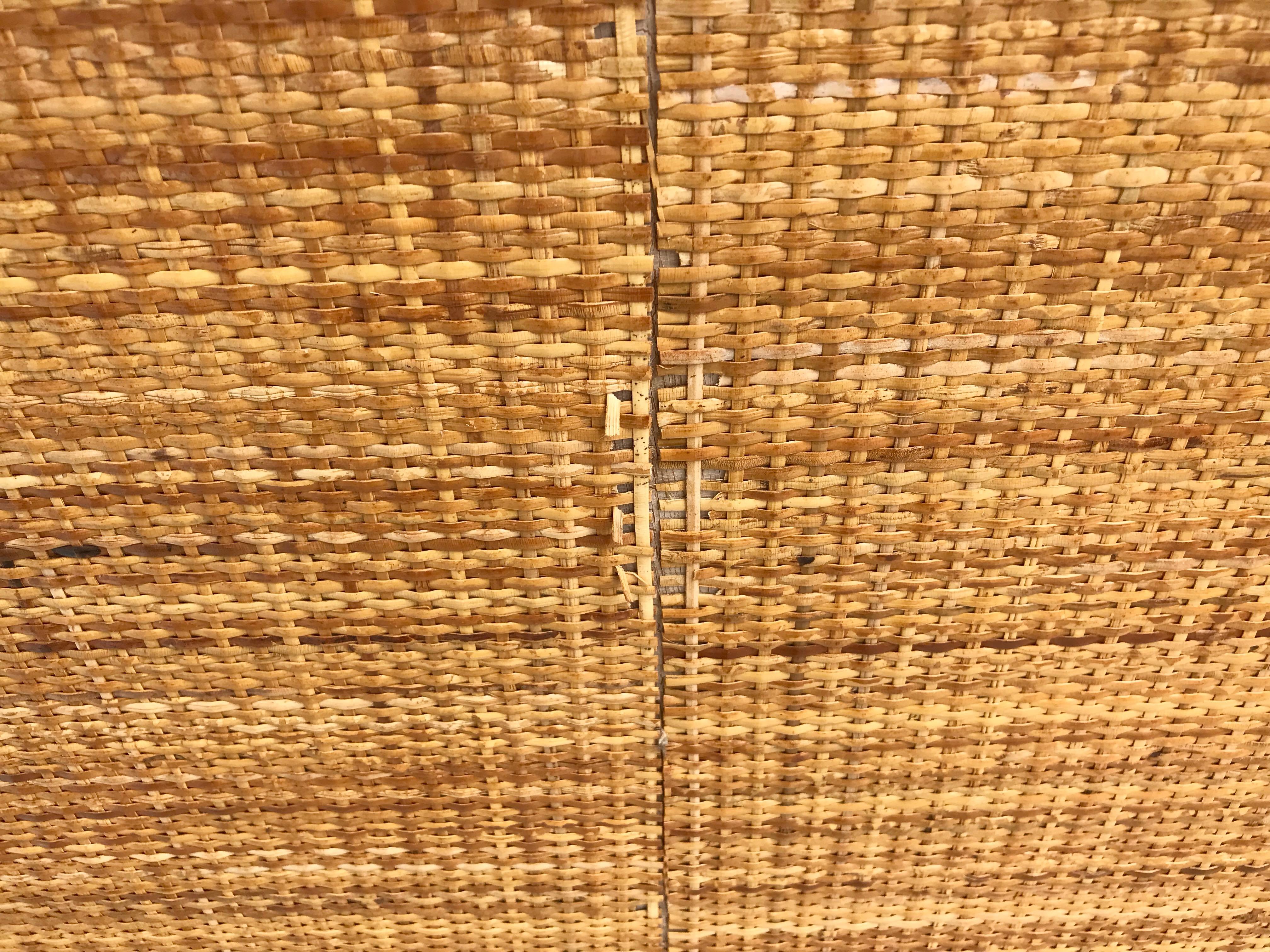 Mid Century Bamboo Dresser 9