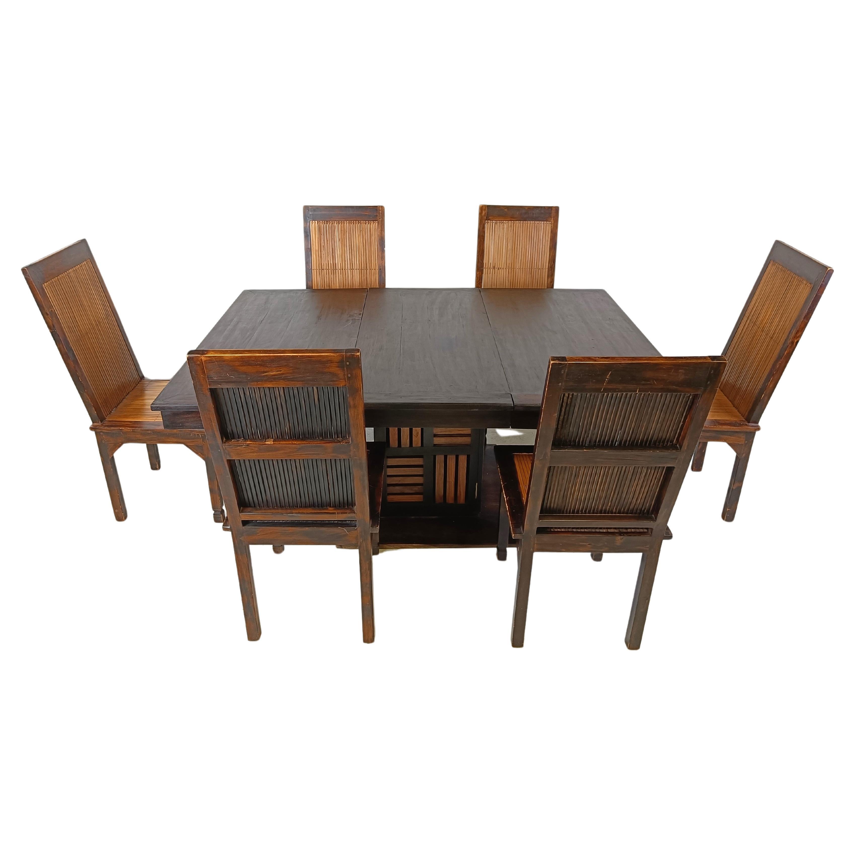 Balinese Dining Room Sets