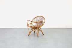 Mid-Century Bamboo Hoop Chair by Rohe Noordwolde, 1960s