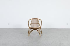 Sillón de bambú de mediados de siglo al estilo de Franco Albini, de Rohe Noordwolde