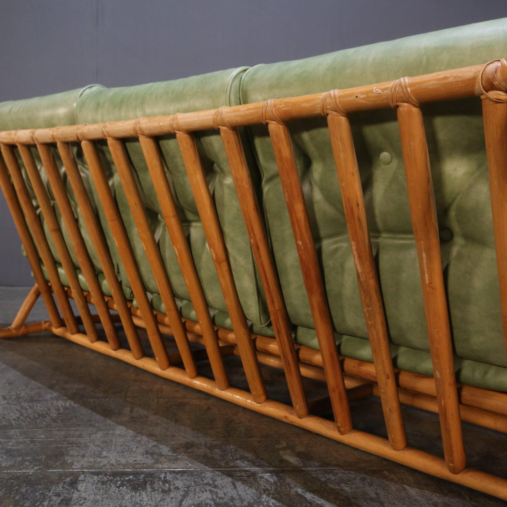 Bambus-Sofa aus der Mitte des Jahrhunderts von Angraves of Leicester im Angebot 4