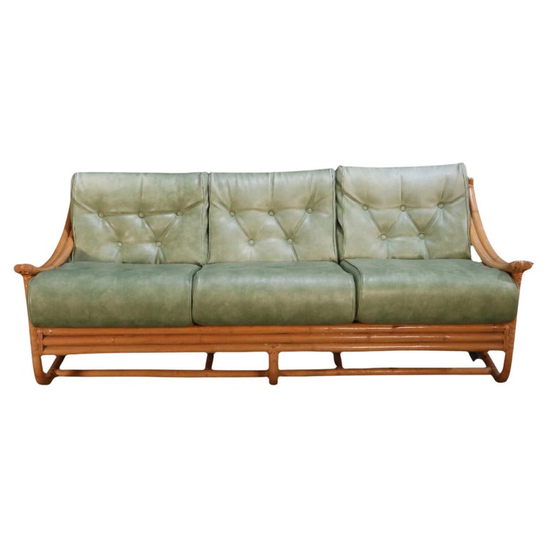 Bambus-Sofa aus der Mitte des Jahrhunderts von Angraves of Leicester im  Angebot bei 1stDibs Deutschland