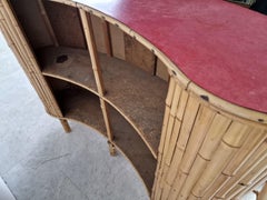 Mid-Century Bamboo Tiki Bar, 1960s