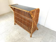Mid century Bamboo Tiki Bar, 1960s