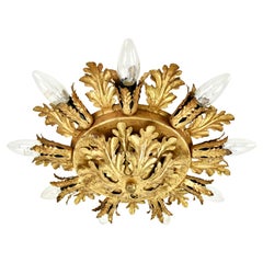 Mid Century Banci Firenze Flush Mount 9 Light
