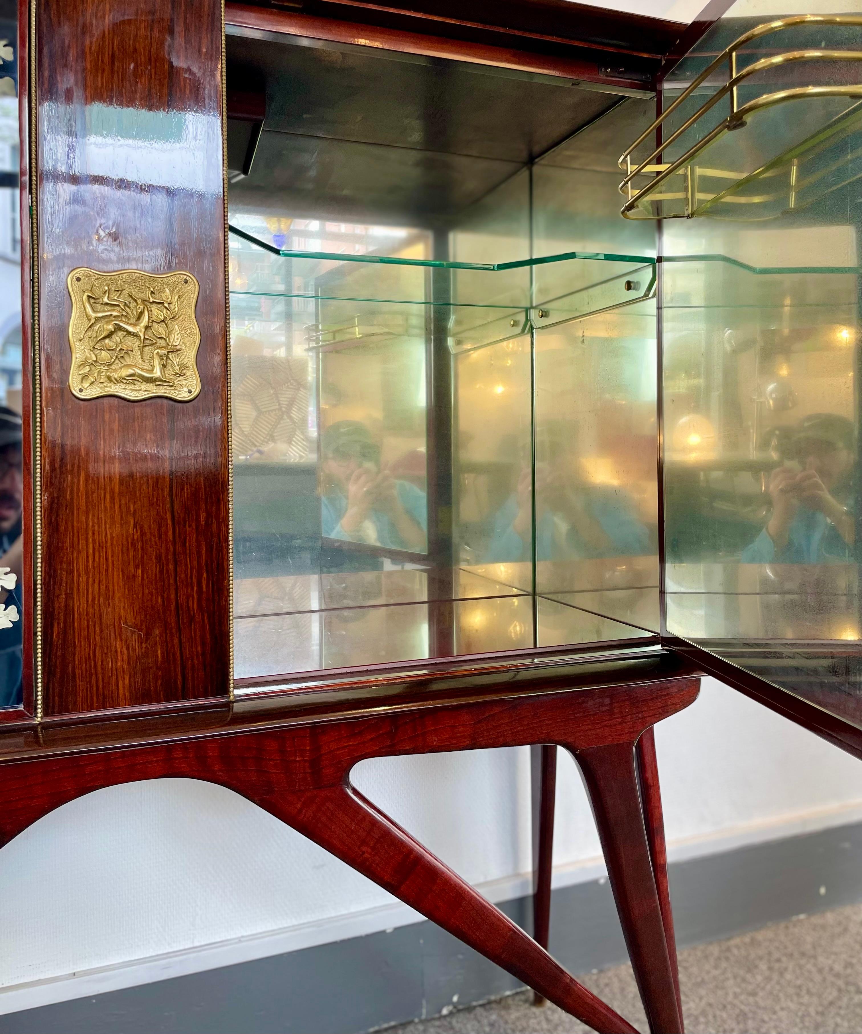 Mueble bar de mediados de siglo, años 40~50 en venta 4