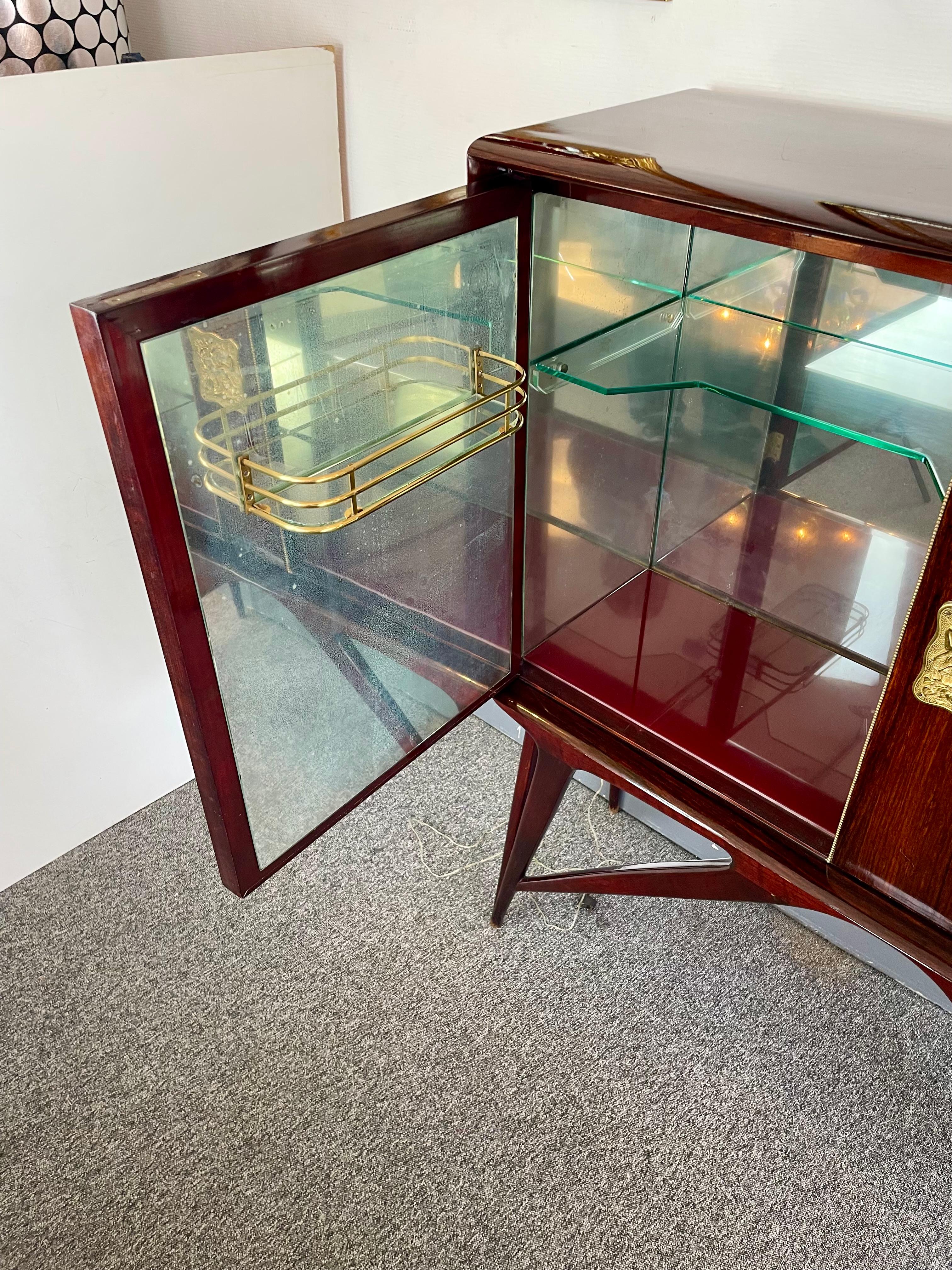 Mueble bar de mediados de siglo, años 40~50 en venta 6
