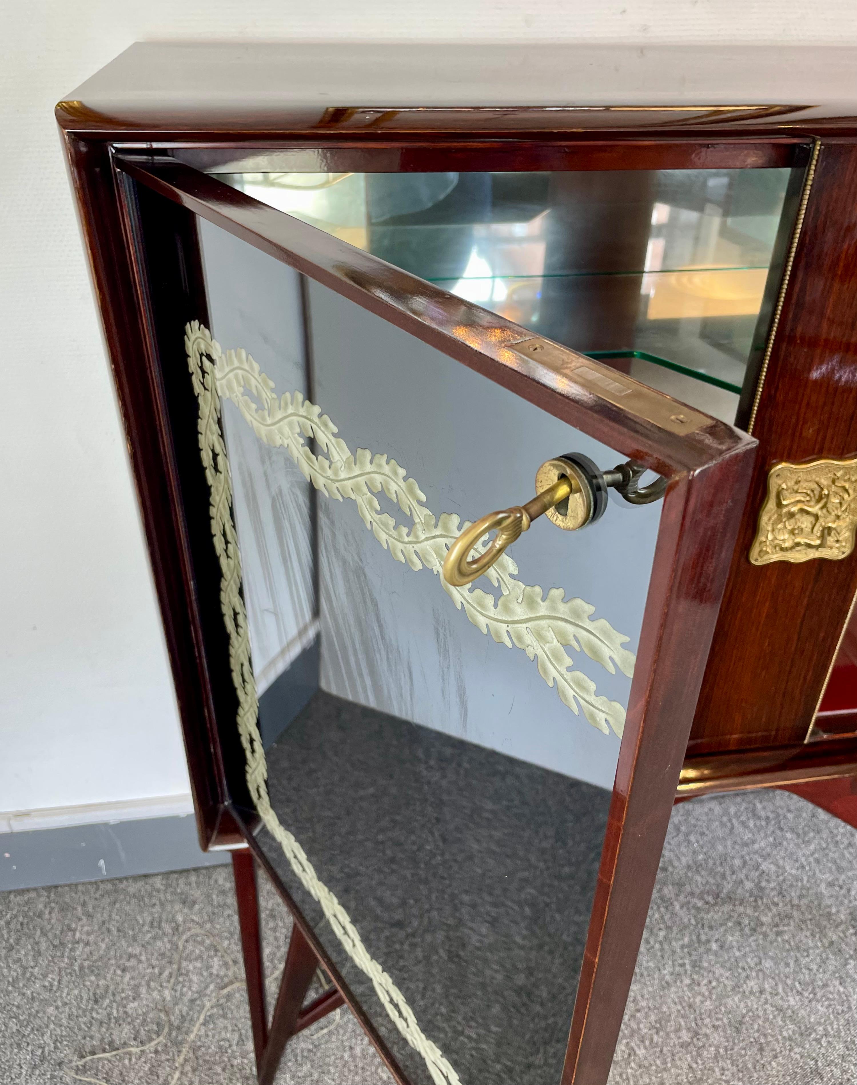Mueble bar de mediados de siglo, años 40~50 en venta 7