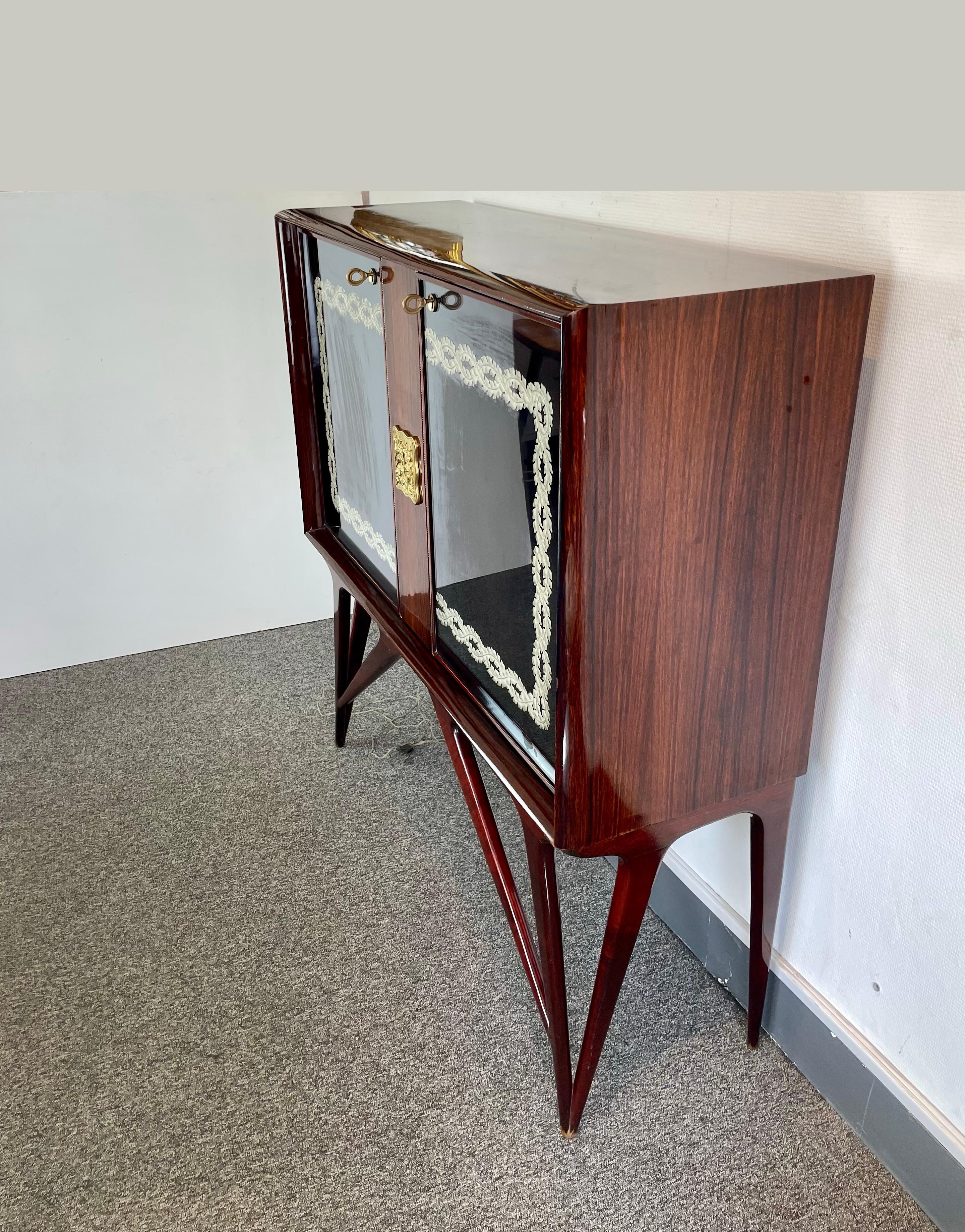 Mueble bar de mediados de siglo, años 40~50 en venta 12