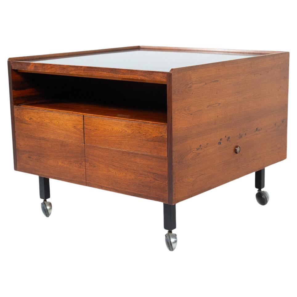 Mid-Century bar Cart by Arne Vodder for Sibast, 1960s For Sale