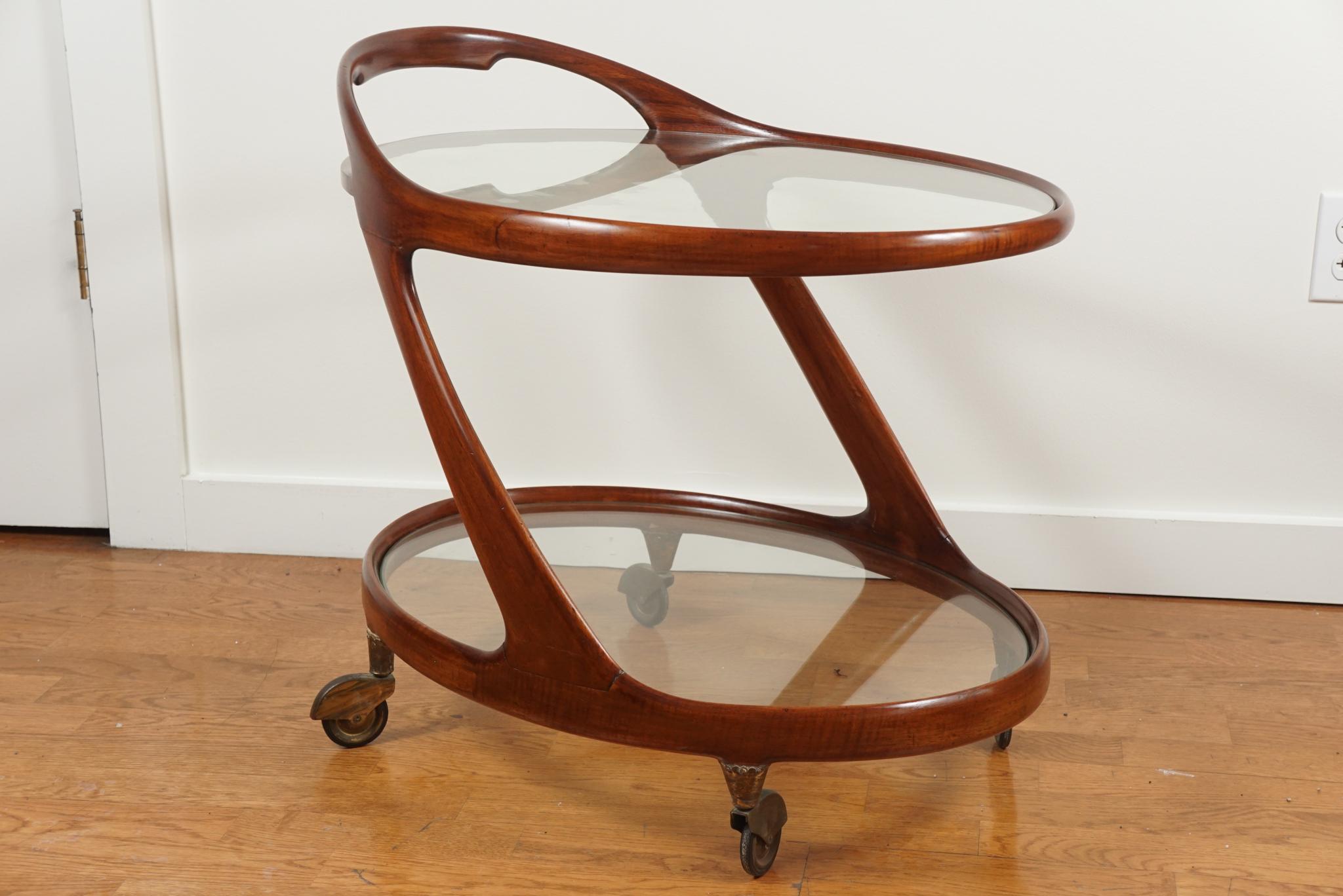 Mid-Century Modern Midcentury Bar Cart by Paola Buffa