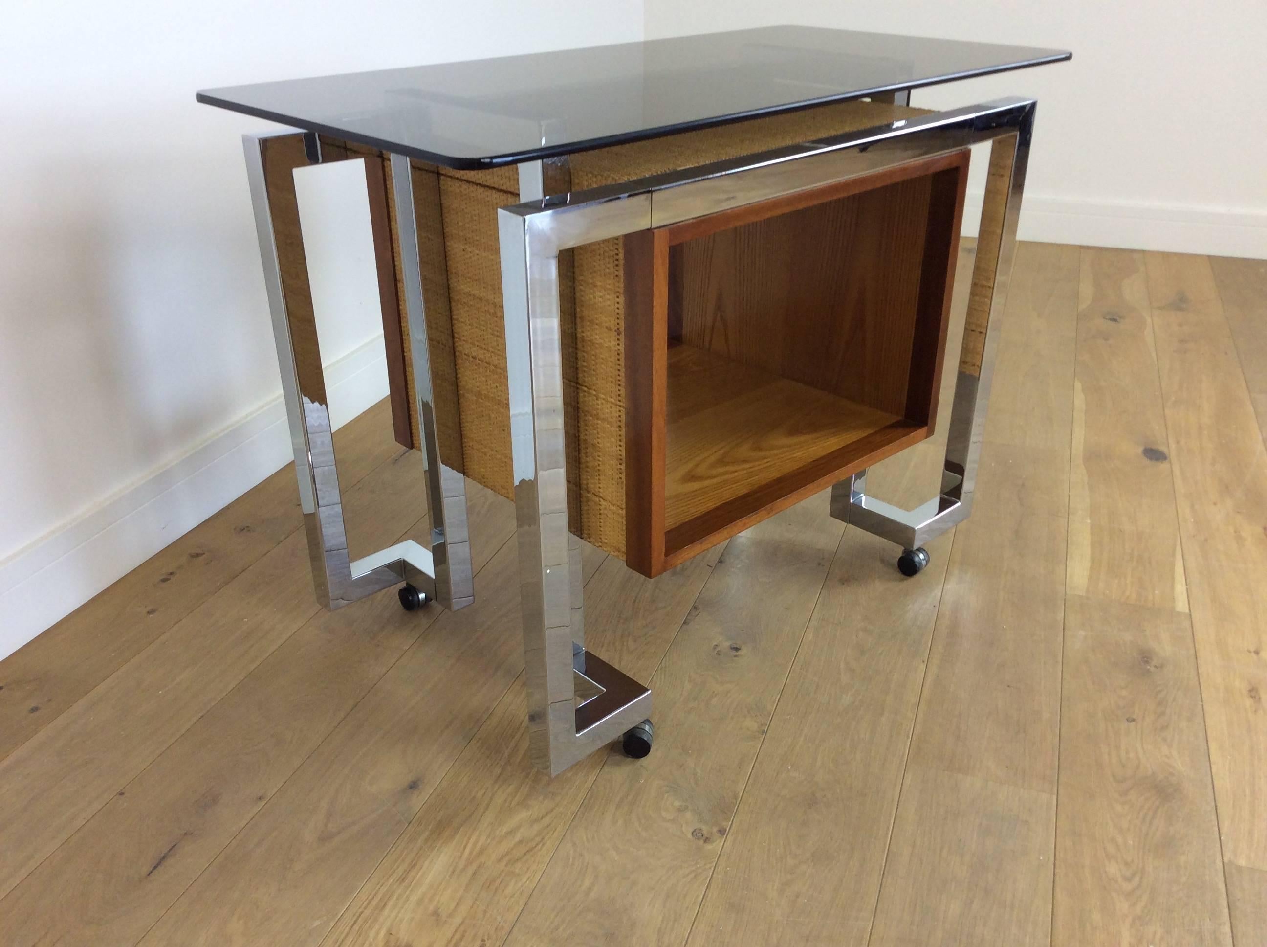 Midcentury Bar Cart Designed by Tim Bates for Pieff 2