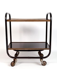 Mid Century Bar Cart Drinks Trolley, Frank Guille England, C.1950