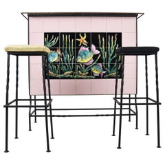 Mid-Century Bar Counter, 1960s