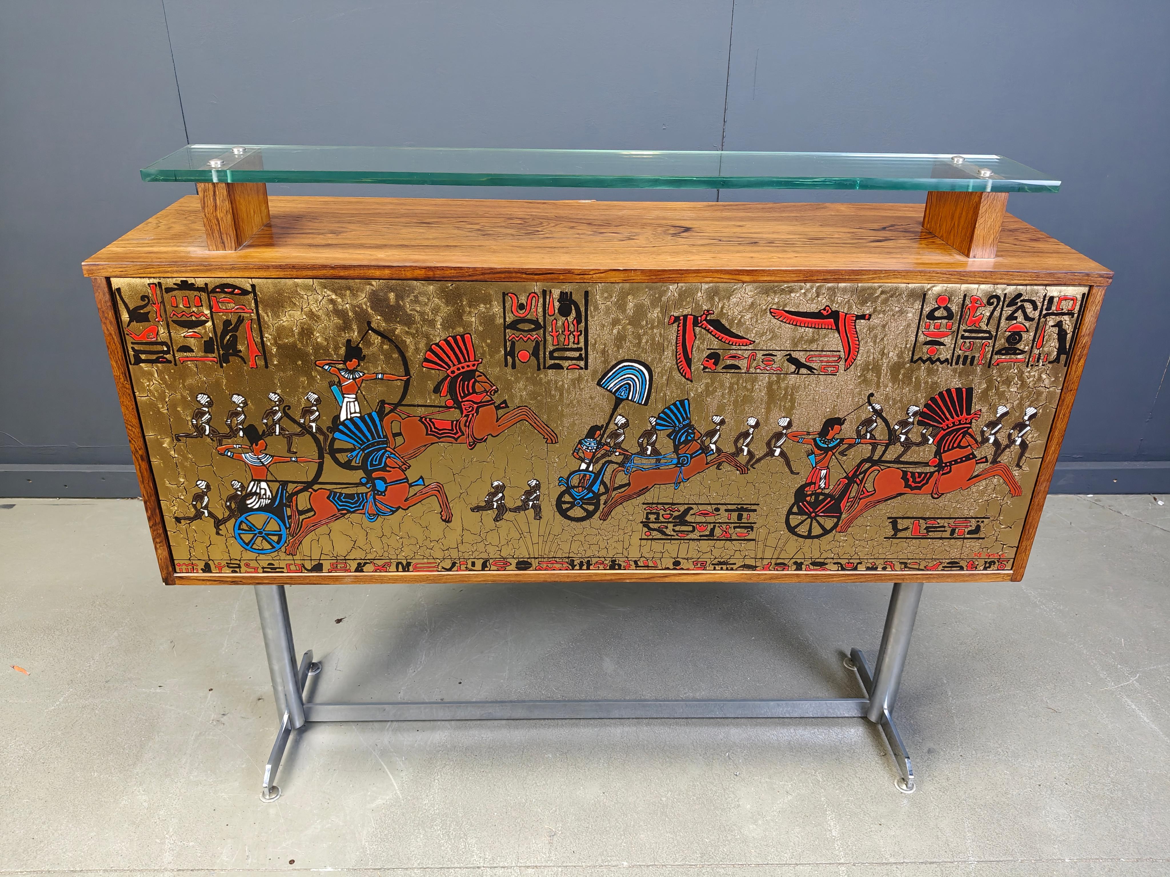 Mid-Century Modern Mid century bar counter by Denisco, 1960s For Sale