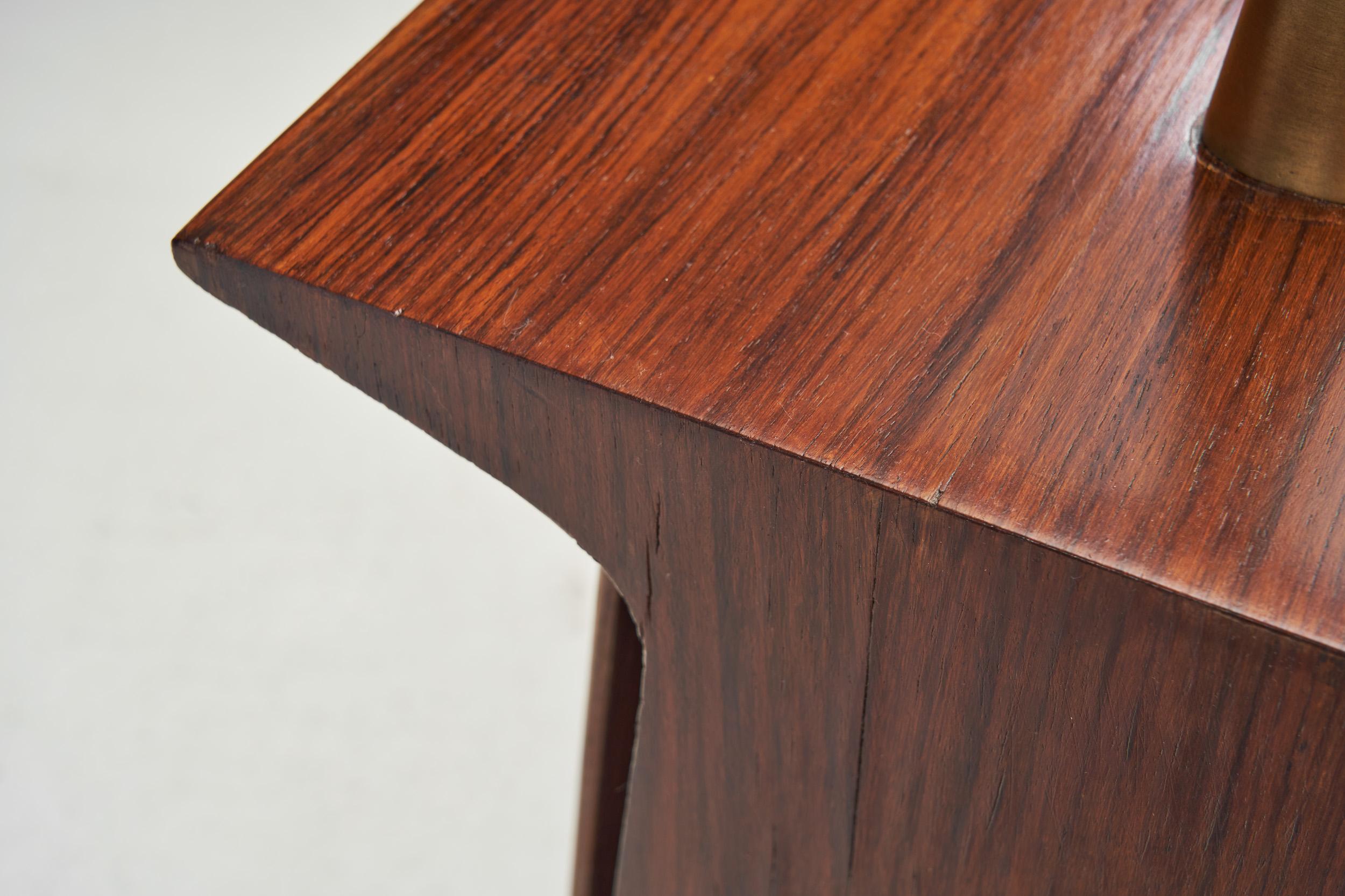 Mid-Century Bar Counter by Luigi Scremin (Attr.), Italy 1950s For Sale 4
