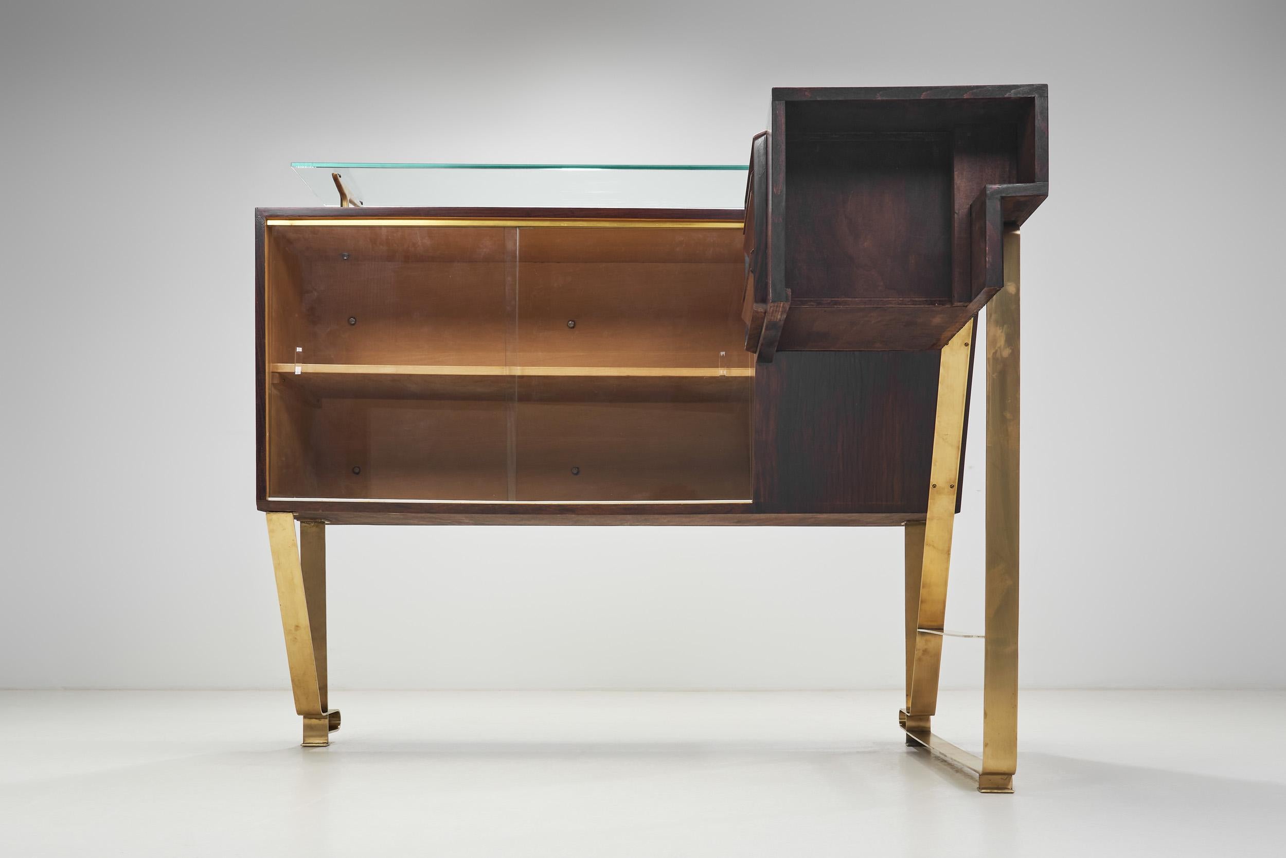 Mid-20th Century Mid-Century Bar Counter by Luigi Scremin (Attr.), Italy 1950s For Sale