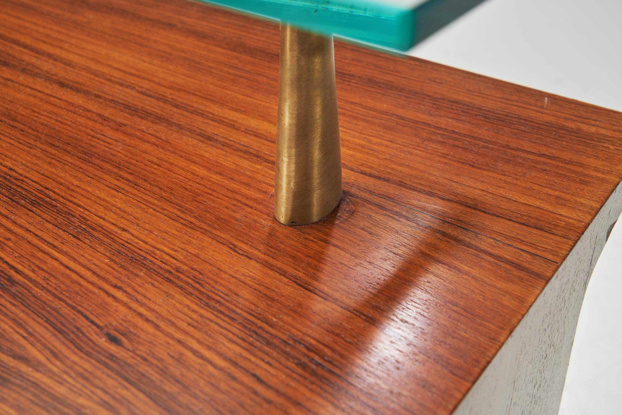 Mid-Century Bar Counter by Luigi Scremin (Attr.), Italy 1950s For Sale 2