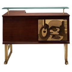 Mid-Century Bar Counter by Luigi Scremin (Attr.), Italy 1950s