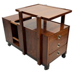 Mid-Century Bar Trolley Cabinet, attributed to Edmondo Palutari, 1960s