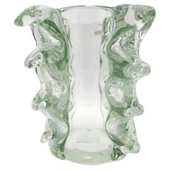 Vaso in vetro di Murano iridescente di Barovier&Toso, 1950