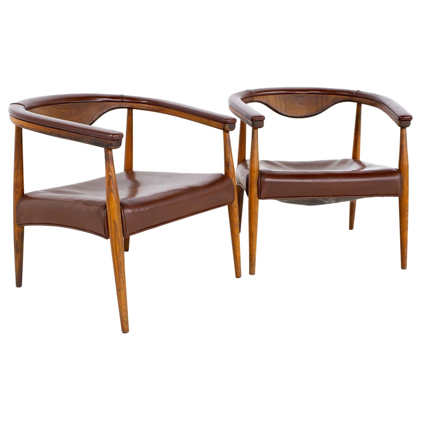 African Oil Barrel Scoop Chair at 1stDibs