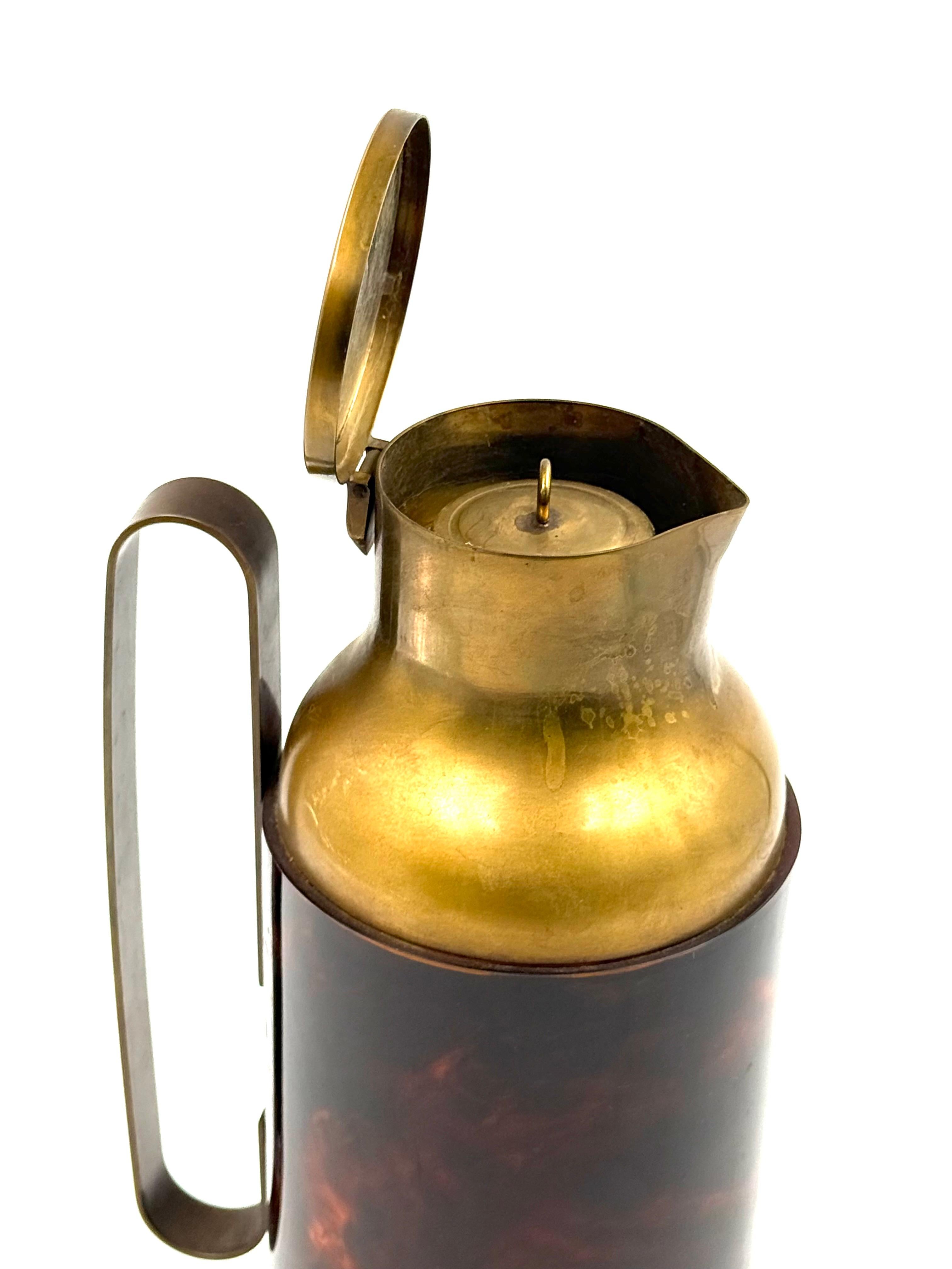 Mid-century barware thermos / caraffe / jug, Italy 1950s in vendita 5