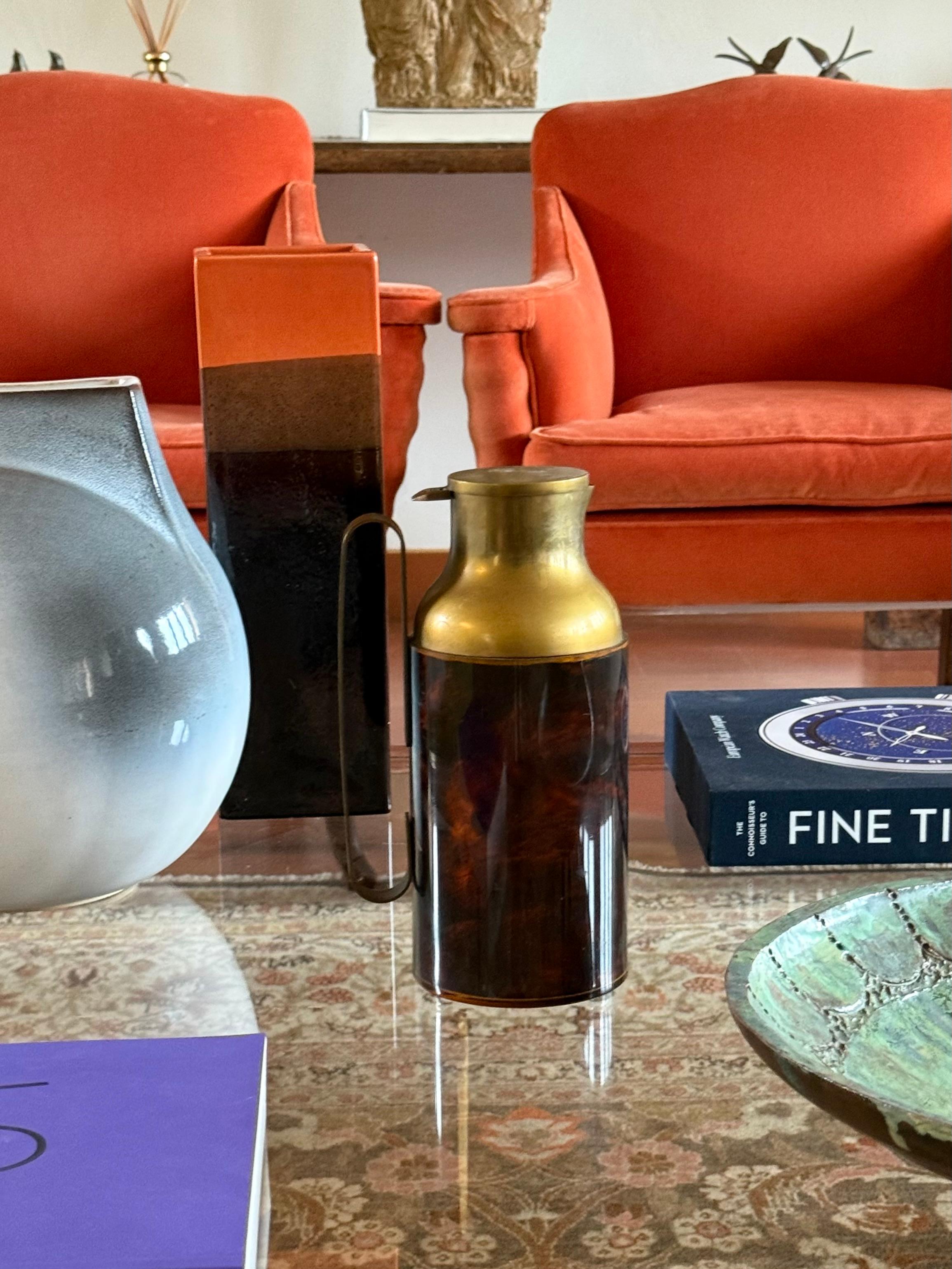 Mid-century barware thermos / caraffe / jug, Italy 1950s In condizioni ottime in vendita a Firenze, IT