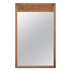 Miroir Bassett du milieu du siècle de la collection "Mayan"