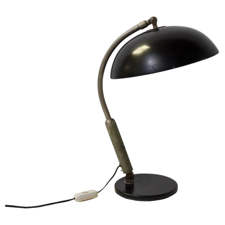 Mid Century Bauhaus Hala P-144 Dutch Table Lamp For Sale at 1stDibs