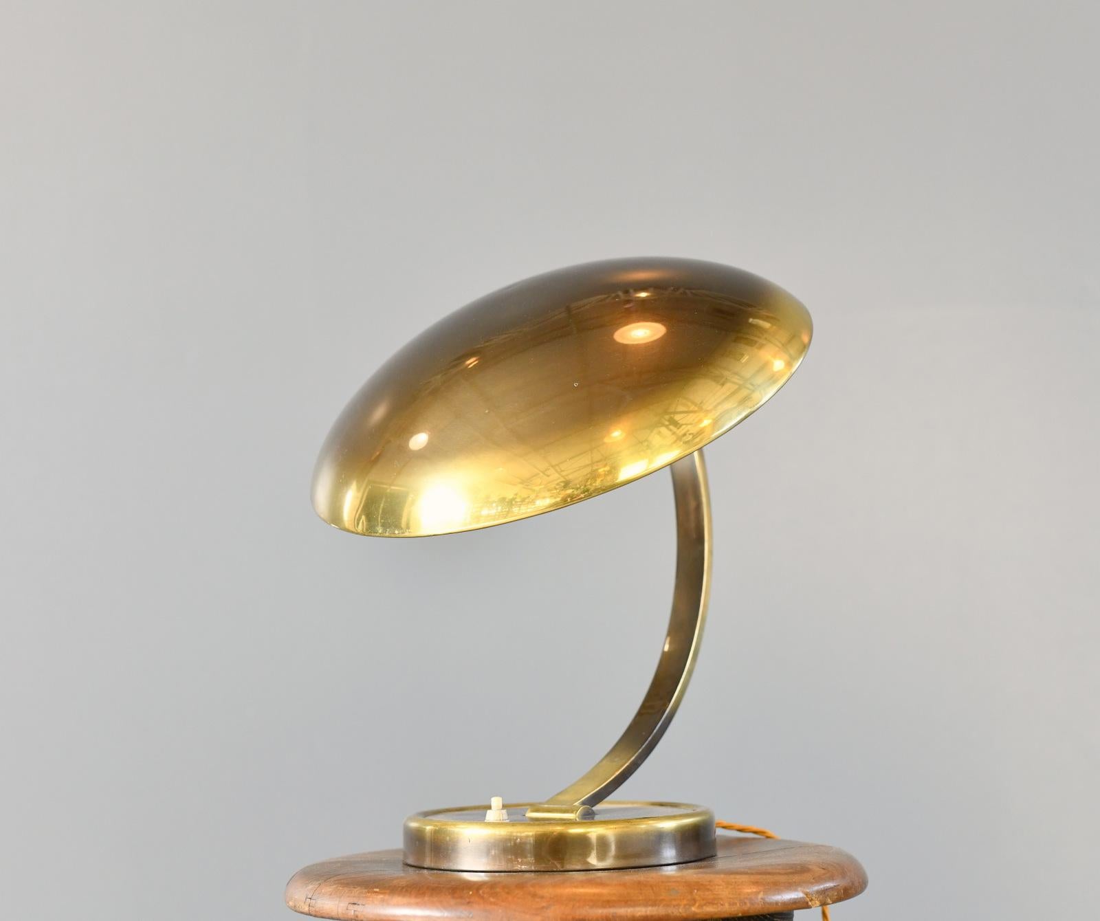 Mid Century Bauhaus Lamp By Kaiser Idell Model 6751 Circa 1950s For Sale 4