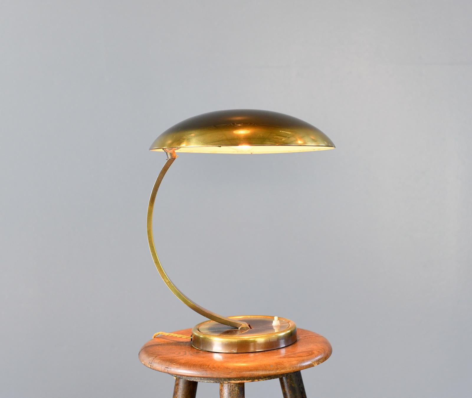 Mid-20th Century Mid Century Bauhaus Lamp By Kaiser Idell Model 6751 Circa 1950s For Sale