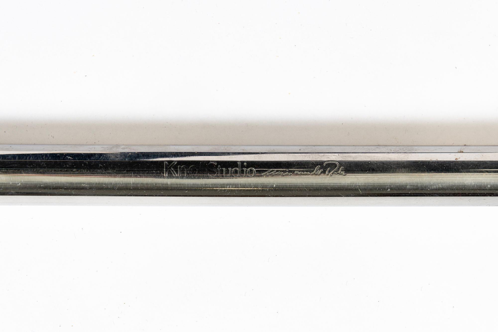 Chaises d'appoint MR 10 noires Bauhaus du milieu du siècle par Mies van der Rohe pour Knoll en vente 7