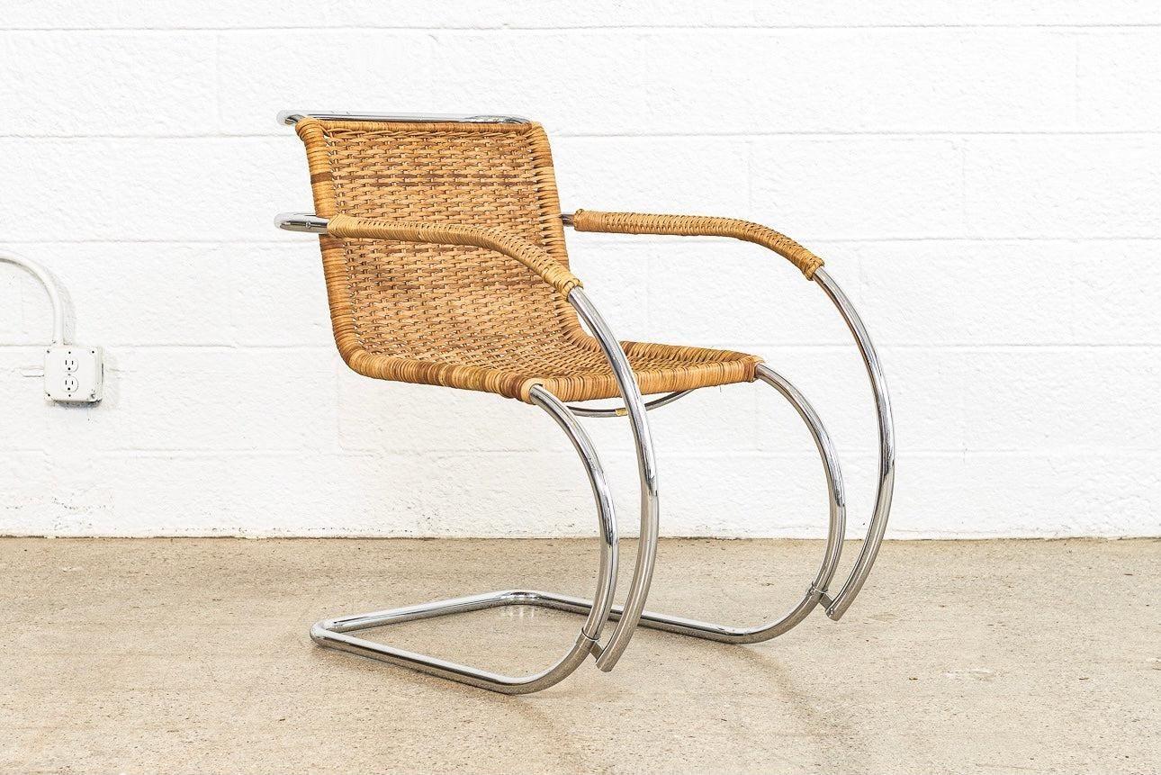Mid-Century moderno Poltrona Bauhaus MR 20 di Mies van der Rohe per Stendig, metà secolo, 1970 in vendita