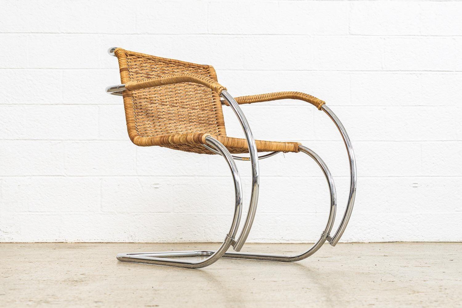 Poltrona Bauhaus MR 20 di Mies van der Rohe per Stendig, metà secolo, 1970 in vendita 1