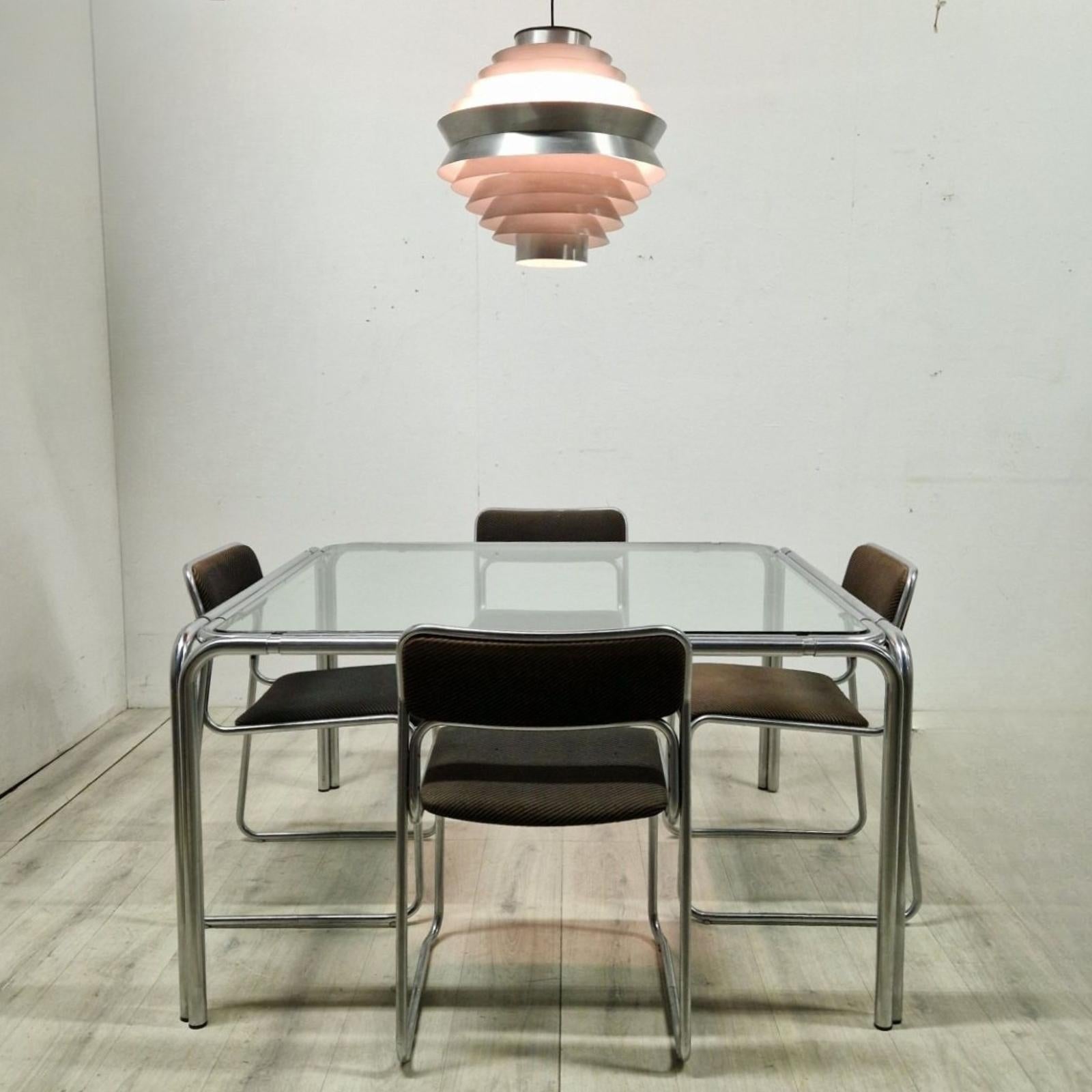 Ensemble de salle à manger de style Bauhaus par t Spectrum, Pays-Bas, années 1960 Bon état - En vente à ECHT, NL