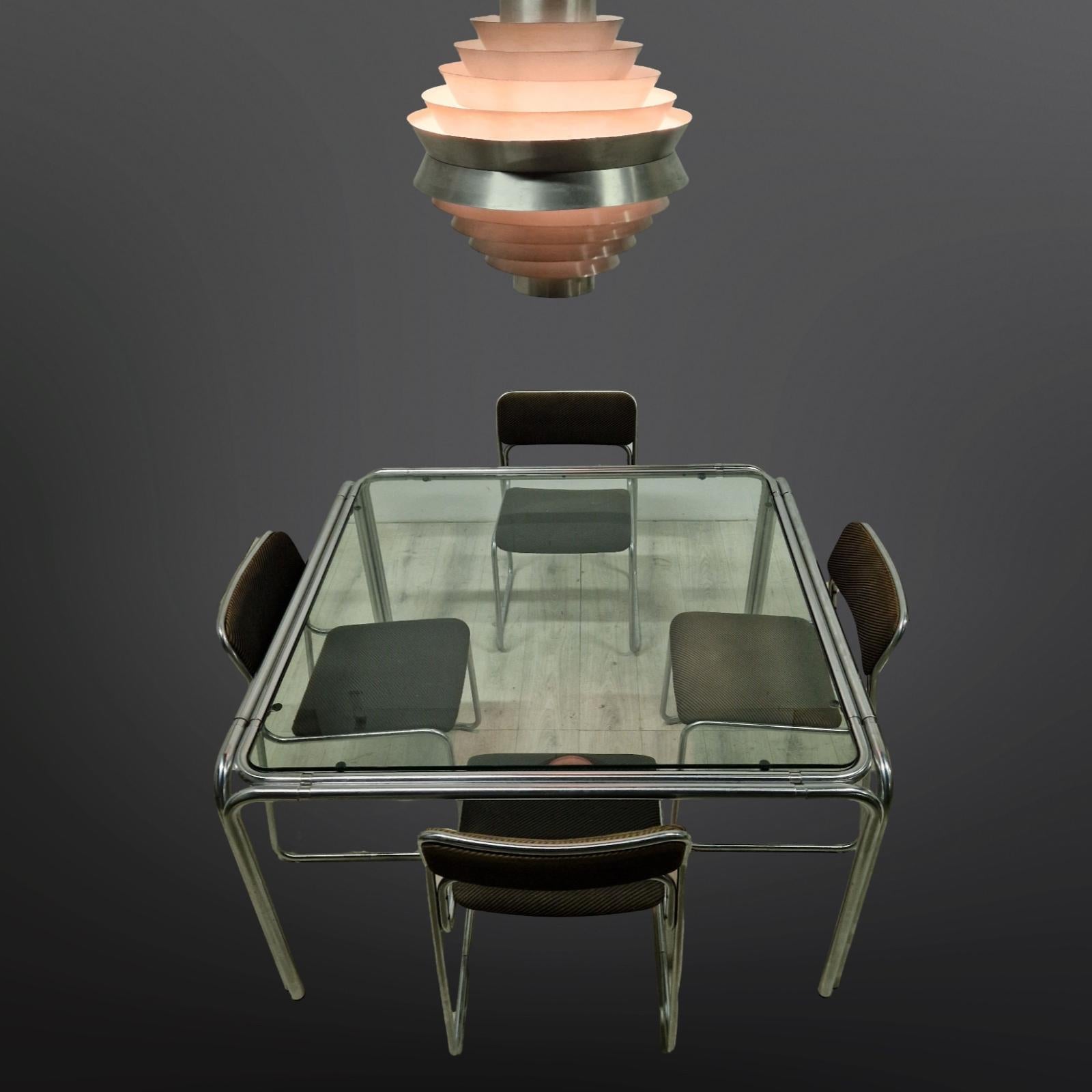 20ième siècle Ensemble de salle à manger de style Bauhaus par t Spectrum, Pays-Bas, années 1960 en vente