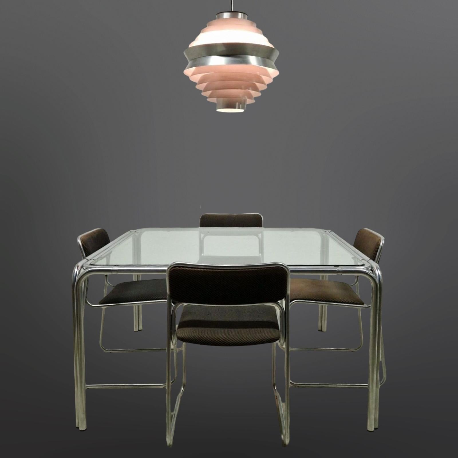 Ensemble de salle à manger de style Bauhaus par t Spectrum, Pays-Bas, années 1960 en vente 2