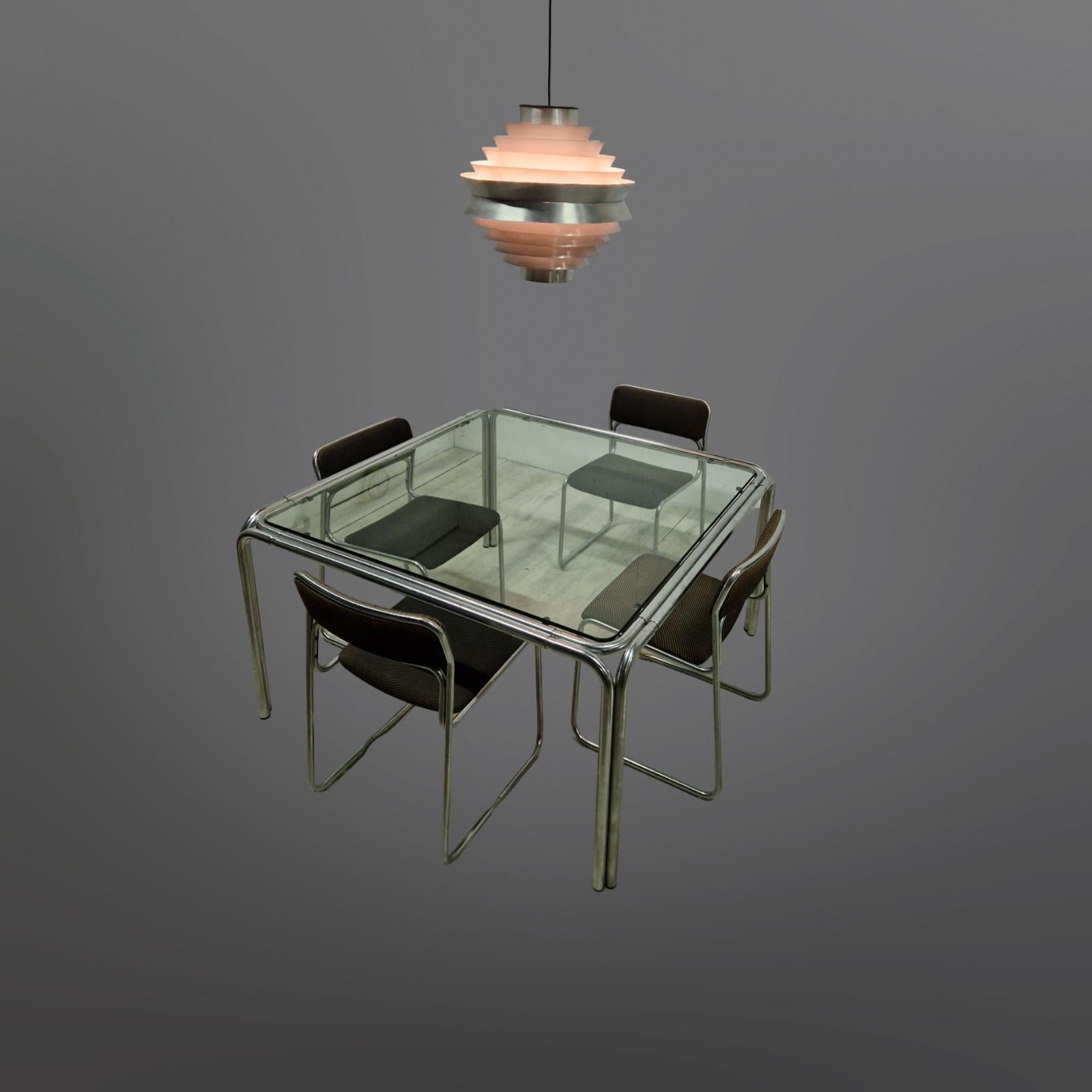Ensemble de salle à manger de style Bauhaus par t Spectrum, Pays-Bas, années 1960 en vente 3