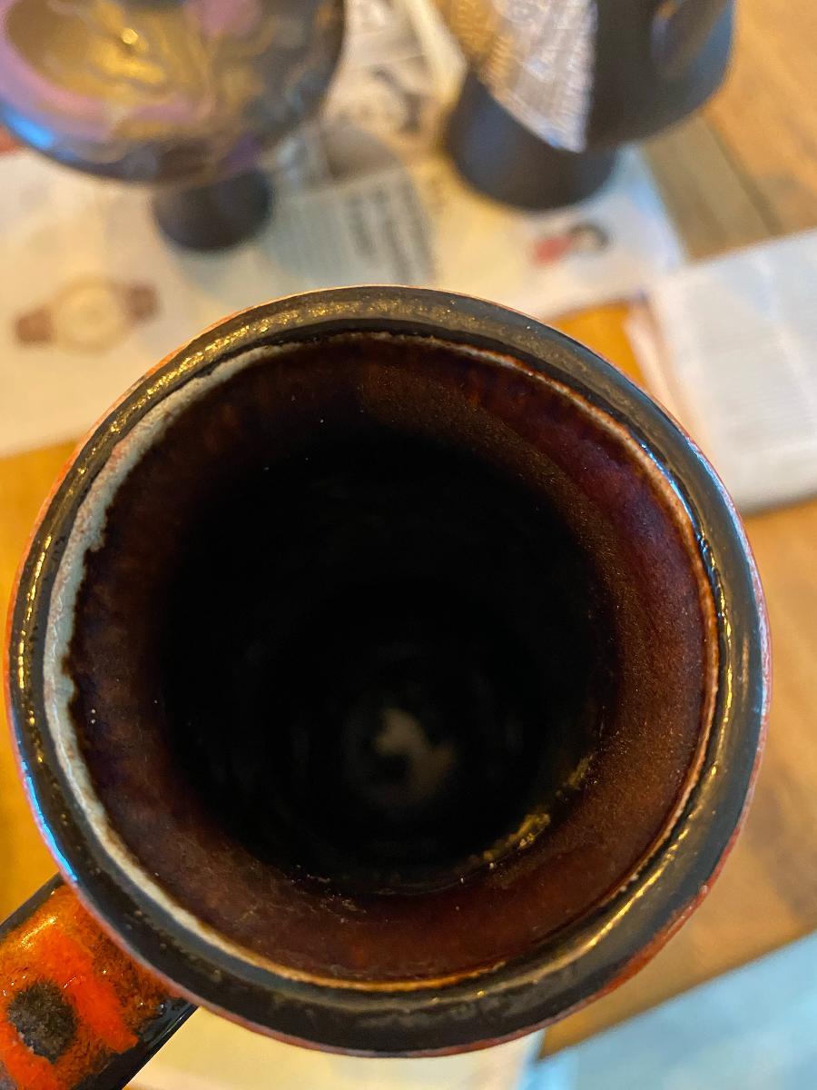 XX secolo Vaso di metà secolo di Bay Keramik Bodo Mans in vendita