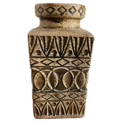 Vintage Mid-Century Bay Keramik Large Floor Vase by Bodo Mans