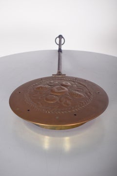 Mid-Century Bed Brazier with Handle