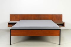 Mid-Century Bed by Cees Braakman "Japanese Series" Pastoe, 1960s