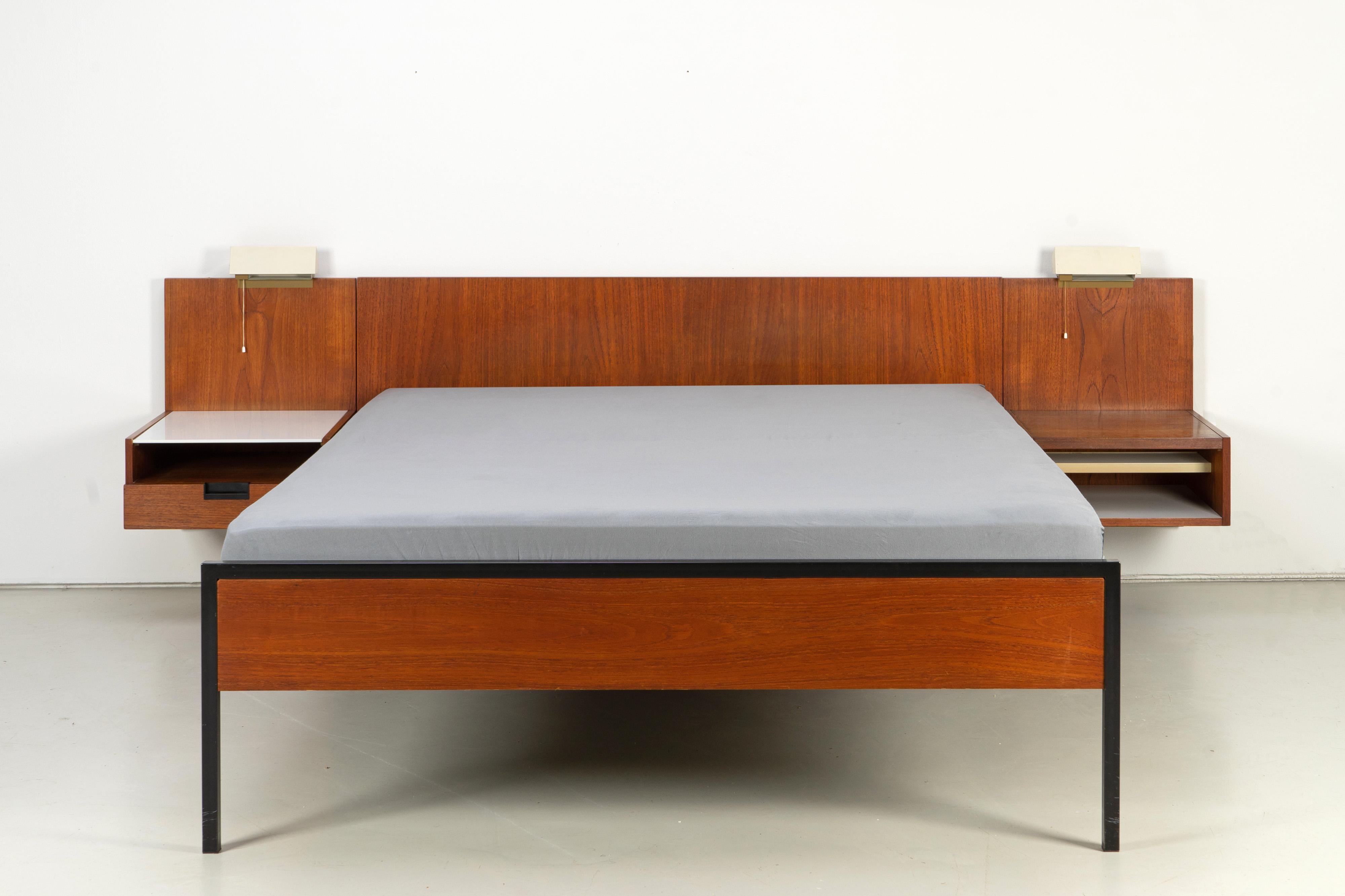 Mid-Century Bed by Cees Braakman 