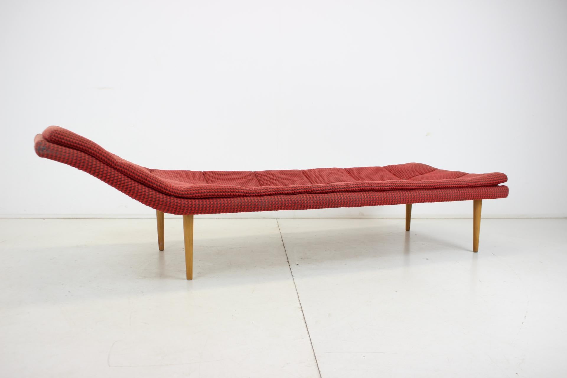 Czech Mid-Century Bed or Daybed, 1960's For Sale