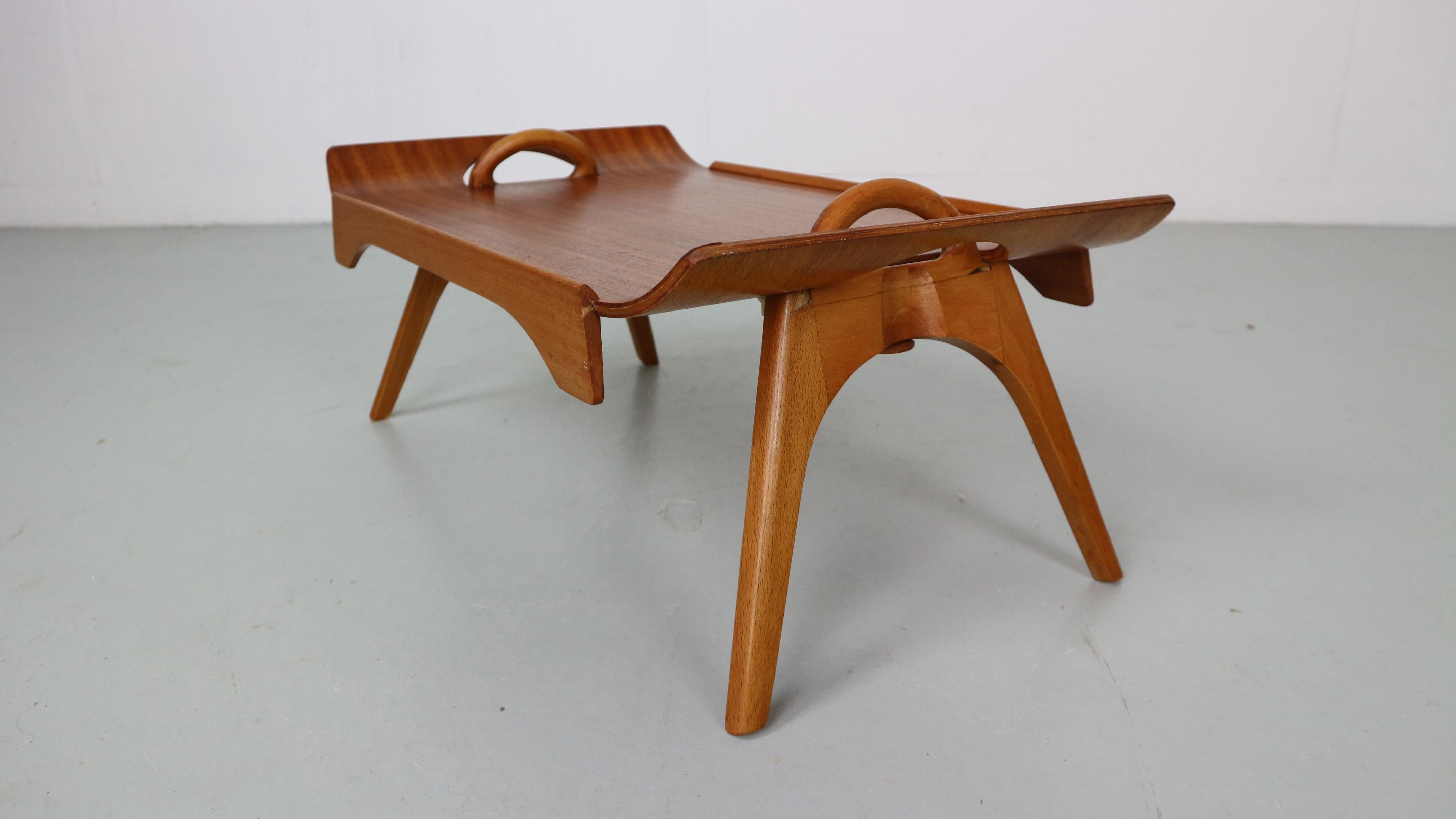 Mid- Century Bed Tray Table 