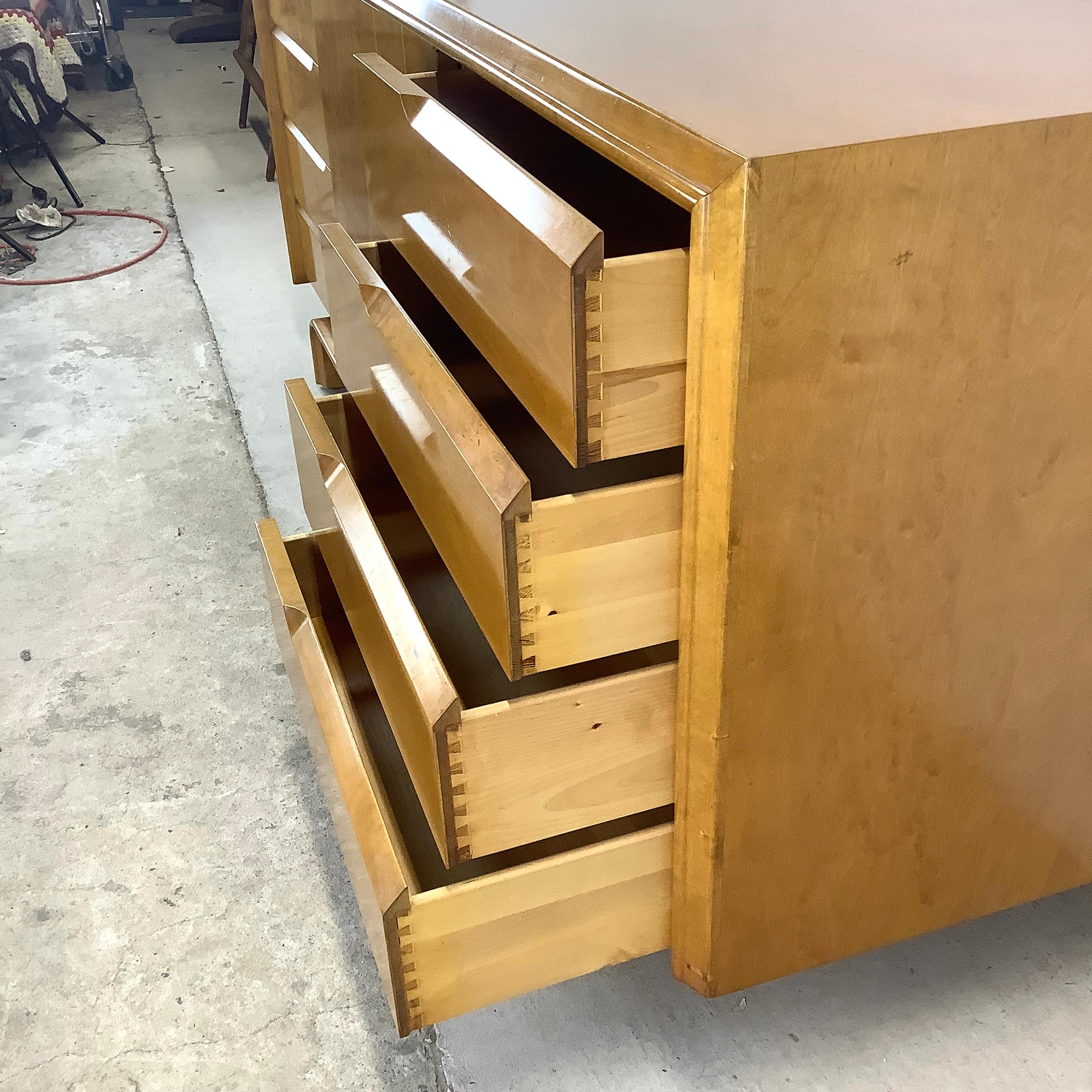 Mid-Century Bedroom Dresser by Edmond J. Spence For Sale 5